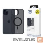 Cits mobilo telefonu aksesuārs 3MK  3mk Smoke MagCase with MagSafe for iPhone 15 - semi-transparent 