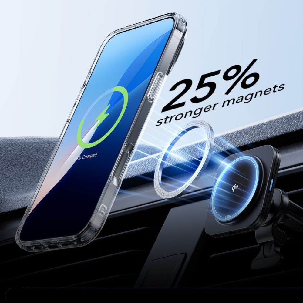 Other Phone Accessory ESR ESR CLASSIC HYBRID KICKSTAND HALOLOCK MAGSAFE & TEMPERED GLASS IPHONE 16 PRO CLEAR