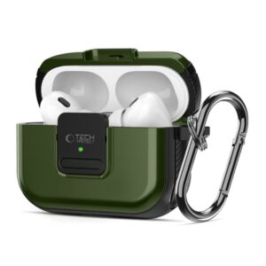 Other Phone Accessory Tech-Protect  TECH-PROTECT DEFENDER HOOK MAGSAFE Apple AIRPODS PRO 1 / 2 OLIVE GREEN 