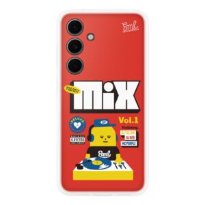 Aizmugurējais vāciņš Samsung  Samsung Flipsuit Case EF-MS721CREGWW for Samsung Galaxy S 24 FE - Red