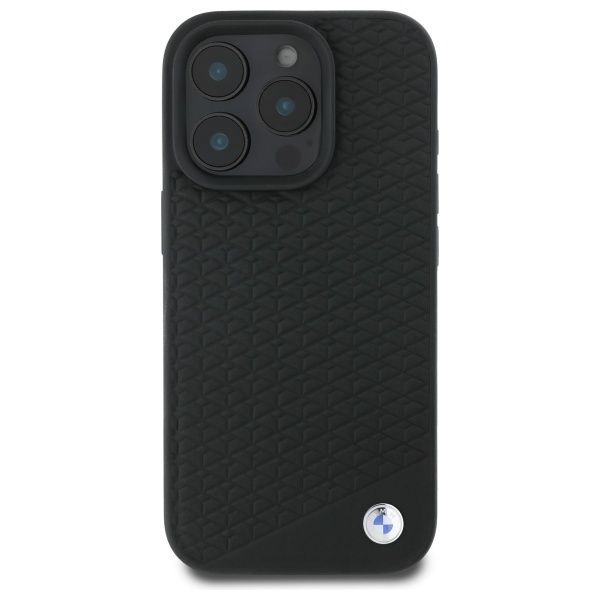Other Phone Accessory BMW BMW BMHMP16L23RDDK iPhone 16 Pro 6.3" black/black hardcase Sign Leather Diamond Metal Logo MagSafe