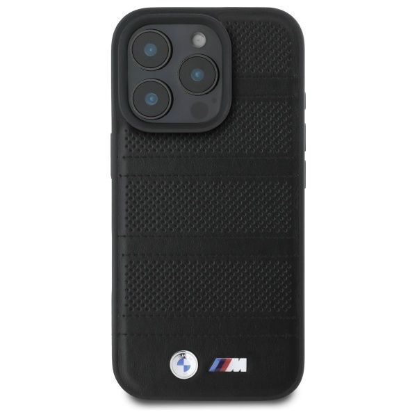 Other Phone Accessory BMW BMW BMHMP16X23PUSPK iPhone 16 Pro Max 6.9" black/black hardcase M Perforated And Stitched Line MagSafe