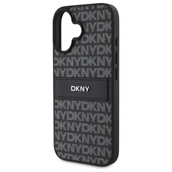 Muu telefoni lisavarustus DKNY DKNY DKHCP16SPRTHSLK iPhone 16 6.1" black/black hardcase Texture Pattern Tonal Stripe