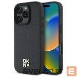 Other Phone Accessory DKNY  DKNY Repeat Pattern Stack Logo MagSafe iPhone 16 Pro Case - Black 