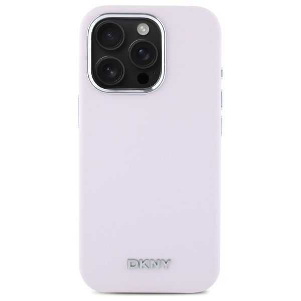 Other Phone Accessory DKNY DKNY DKHMP16XSMCHLP iPhone 16 Pro Max 6.9" pink/pink hardcase Liquid Silicone Small Metal Logo MagSafe