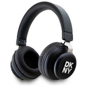Muu telefoni lisavarustus DKNY  DKNY Bluetooth On-Ear Headphones DKBHS6PUSLK Black/Black Metal Logo 