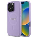 Kitas telefono priedas Guess  Guess Saffiano MagSafe case for iPhone 16 Pro - purple 