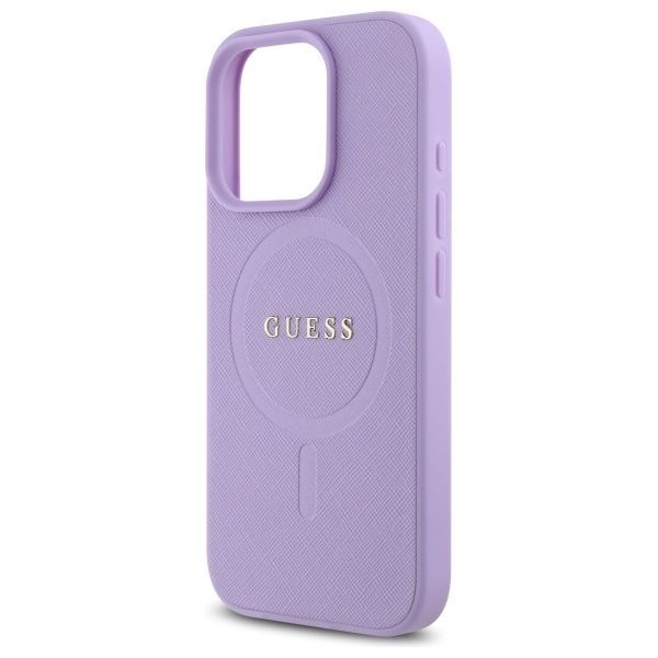Muu telefoni lisavarustus Guess Guess GUHMP16LPSAHMCU iPhone 16 Pro 6.3" purple/purple hardcase Saffiano MagSafe