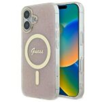Другой аксессуар для телефона Guess  Guess GUHMP16MH4STP iPhone 16 Plus 6.7" pink hard case IML 4G MagSafe