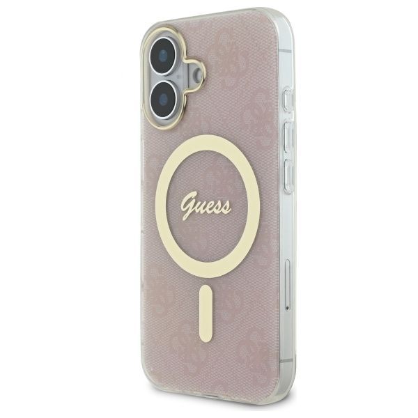 Muu telefoni lisavarustus Guess Guess GUHMP16MH4STP iPhone 16 Plus 6.7" pink hard case IML 4G MagSafe