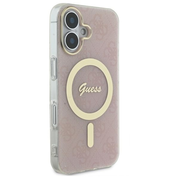 Muu telefoni lisavarustus Guess Guess GUHMP16MH4STP iPhone 16 Plus 6.7" pink hard case IML 4G MagSafe