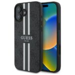 Другой аксессуар для телефона Guess  Guess 4G Printed Stripes MagSafe case for iPhone 16 - black 