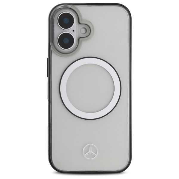 Cits mobilo telefonu aksesuārs Mercedes-Benz Mercedes Printed Logo MagSafe iPhone 16 Case - Clear
