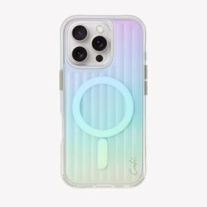 Kitas telefono priedas UNIQ  Uniq case Coehl Linear iPhone 16 Pro 6.3" Magnetic Charging opal/iridescent 