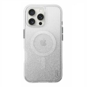 Kitas telefono priedas UNIQ  Uniq case Coehl Lumino iPhone 16 Pro Max 6.9" Magnetic Charging silver/sparkling silver 