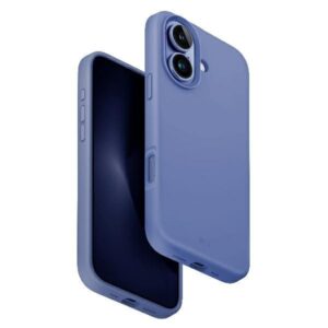 Kitas telefono priedas UNIQ  Uniq Lino Hue iPhone 16 6.1" Magclick Charging case blue/pearl blue 