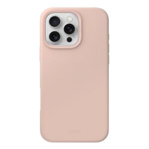 Kitas telefono priedas UNIQ  Uniq Lino Hue iPhone 16 Pro Max 6.9" Magclick Charging case pink/blush pink 