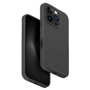Kitas telefono priedas UNIQ  Uniq Lino Hue iPhone 16 Pro Max 6.9" Magclick Charging case grey/charcoal grey 