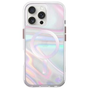 Kitas telefono priedas UNIQ  Uniq Coehl Savon iPhone 16 Pro 6.3" case Magnetic Charging bubble prism 