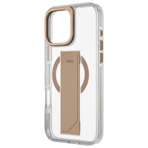 Other Phone Accessory UNIQ Uniq Heldro Max case iPhone 16 Pro Max 6.9" Magclick Charging gold/taupe gold