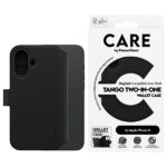 Muu telefoni lisavarustus Panzer Glass  CARE by PanzerGlass Feature Tango 2in1 Wallet MagSafe Case for iPhone 16 - Black 