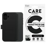 Cits mobilo telefonu aksesuārs Panzer Glass  CARE by PanzerGlass Feature Tango 2in1 Wallet iPhone 16 Plus 6.7" MagSafe black/black 1331 