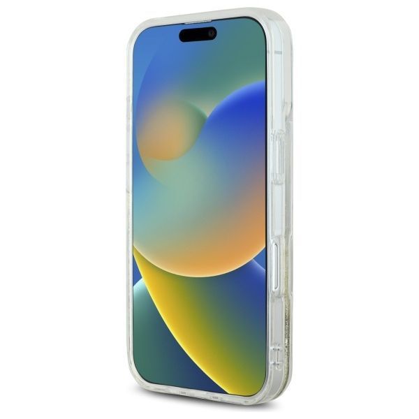 Other Phone Accessory Hello Kitty Hello Kitty HKHMP16SLGDIH iPhone 16 6.1" white gold hardcase Liquid Glitter Fever MagSafe