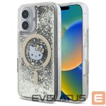 Other Phone Accessory Hello Kitty  Hello Kitty Liquid Glitter Fever MagSafe iPhone 16 Case - Gold 