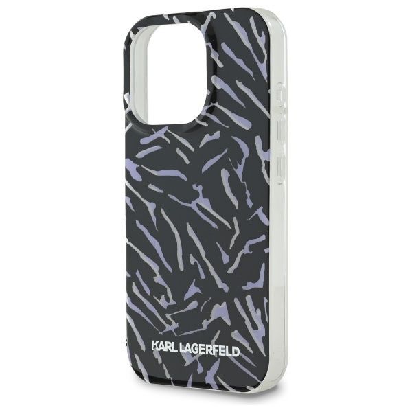 Other Phone Accessory Karl Lagerfeld Karl Lagerfeld KLHCP16LHZBPKCCU iPhone 16 Pro 6.3" purple Zebra With Cord
