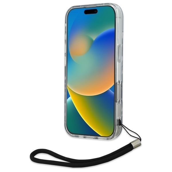 Other Phone Accessory Karl Lagerfeld Karl Lagerfeld KLHCP16LHZBPKCCU iPhone 16 Pro 6.3" purple Zebra With Cord