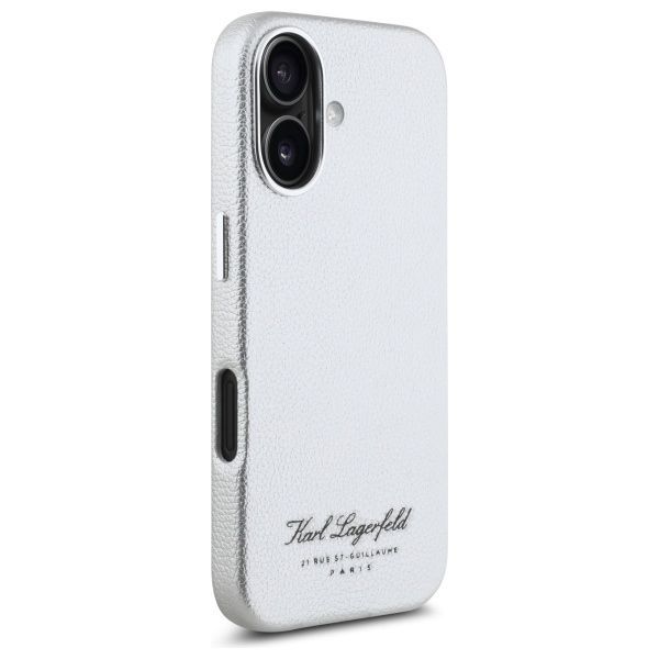 Muu telefoni lisavarustus Karl Lagerfeld Karl Lagerfeld KLHCP16SPGWCMKHG iPhone 16 6.1" hardcase gray/grey hotel RSG