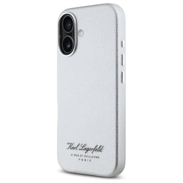 Muu telefoni lisavarustus Karl Lagerfeld Karl Lagerfeld KLHCP16SPGWCMKHG iPhone 16 6.1" hardcase gray/grey hotel RSG