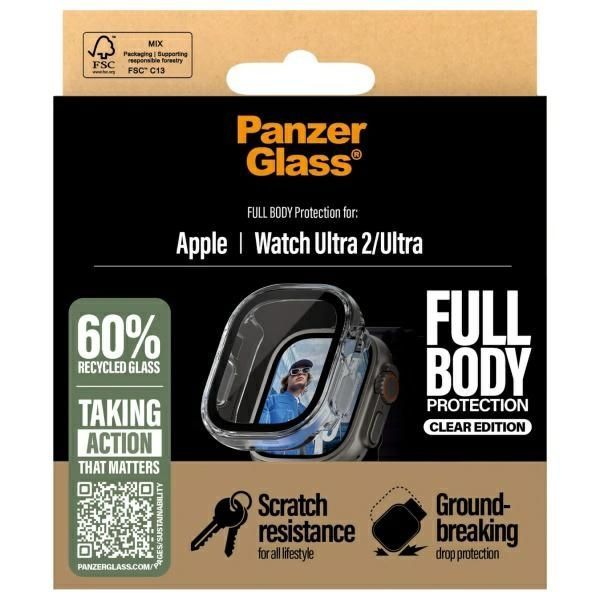 Other Phone Accessory Panzer Glass PanzerGlass Snappie Full Body Apple Watch Ultra 2 Clear/Transparent 3721