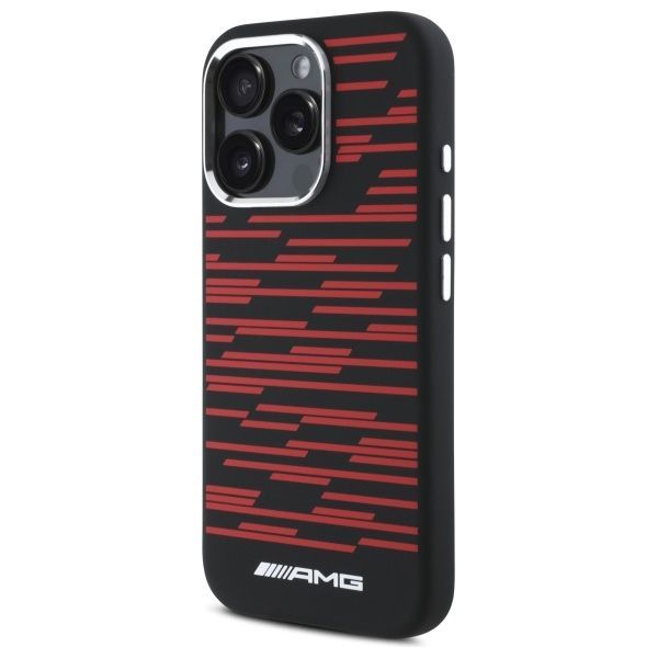 Other Phone Accessory Mercedes-Benz AMG Silicone Graphics MagSafe case for iPhone 16 Pro - black
