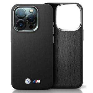 Muu telefoni lisavarustus BMW  BMW BMHCP16S23PMWK iPhone 16 6.1" black/black hardcase M Smooth Full Wrapped Metal 