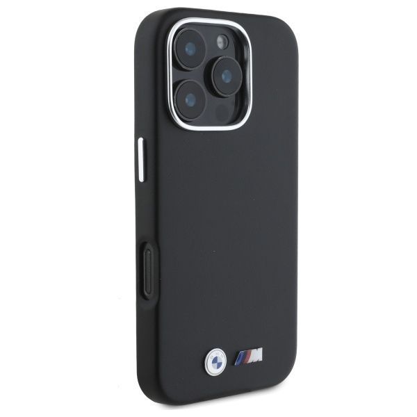 Other Phone Accessory BMW BMW BMHCP16X23PMWK iPhone 16 Pro Max 6.9" black/black hardcase M Smooth Full Wrapped Metal