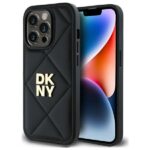 Other Phone Accessory DKNY  DKNY DKHCP14LPQDSLK iPhone 14 Pro 6.1" black/black Quilted Stack Logo 