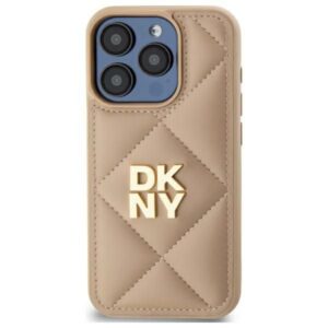 Muu telefoni lisavarustus DKNY  DKNY DKHCP14SPQDSLE iPhone 14 6.1" beige/beige Quilted Stack Logo 