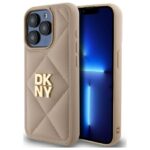 Muu telefoni lisavarustus DKNY  DKNY DKHCP15LPQDSLE iPhone 15 Pro 6.1" beige/beige Quilted Stack Logo 
