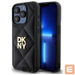 Other Phone Accessory DKNY  DKNY Quilted Stack Logo iPhone 15 Pro Case - Black 