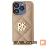 Other Phone Accessory DKNY  DKNY Quilted Stack Logo iPhone 15 Case - Beige 