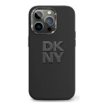 Muu telefoni lisavarustus DKNY  DKNY DKHCP16SSMCBSK iPhone 16 6.1" black/black hardcase Liquid Silicone Metal Logo 