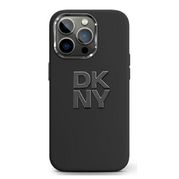 Other Phone Accessory DKNY DKNY DKHCP16SSMCBSK iPhone 16 6.1" black/black hardcase Liquid Silicone Metal Logo