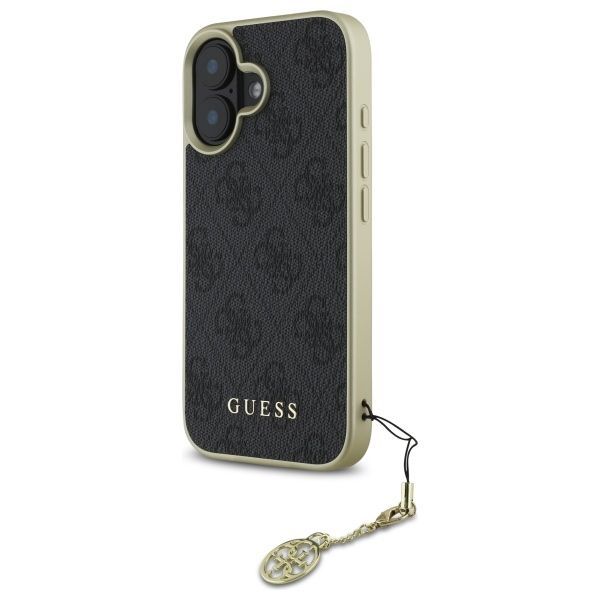 Other Phone Accessory Guess Guess GUHCP16MGF4GGR iPhone 16 Plus 6.7" black/black hardcase 4G Charms Collection