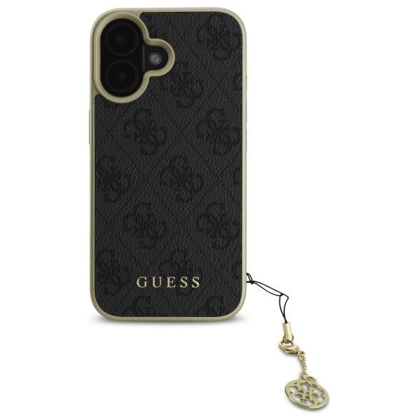 Other Phone Accessory Guess Guess GUHCP16MGF4GGR iPhone 16 Plus 6.7" black/black hardcase 4G Charms Collection