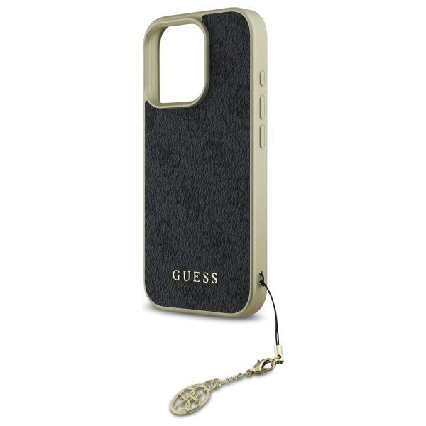 Other Phone Accessory Guess Guess GUHCP16XGF4GGR iPhone 16 Pro Max 6.9" black/black hardcase 4G Charms Collection