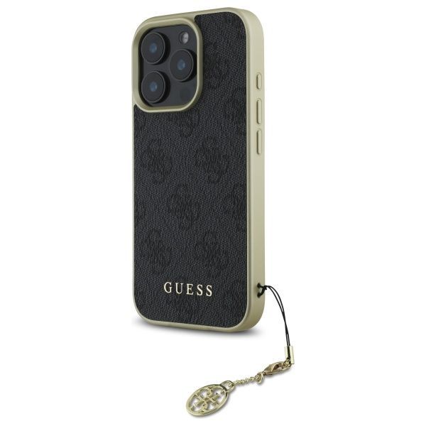 Other Phone Accessory Guess Guess GUHCP16XGF4GGR iPhone 16 Pro Max 6.9" black/black hardcase 4G Charms Collection