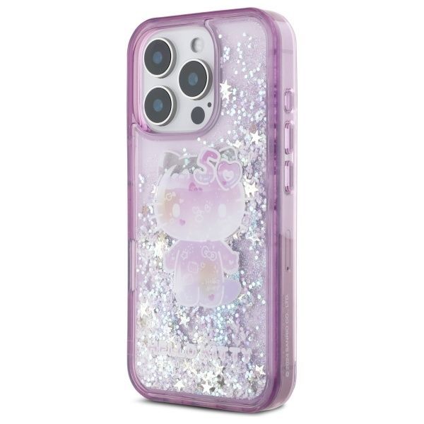 Other Phone Accessory Hello Kitty Hello Kitty HKHCP16XL50PPU iPhone 16 Pro Max 6.9" purple/purple hardcase Liquid Glitter 50TH Anniversary Party