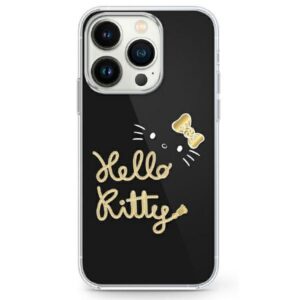 Muu telefoni lisavarustus Hello Kitty  Hello Kitty HKHMP16XHGDIK iPhone 16 Pro Max 6.9" black/black hardcase IML Golden Diva MagSafe 