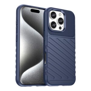 Nugarėlės dėklai Hurtel  Thunder Case for iPhone 16 Pro Max Silicone Case - Blue 